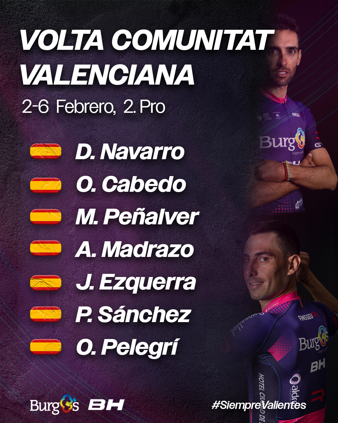 Alineación Burgos BH Volta Comunitat Valenciana