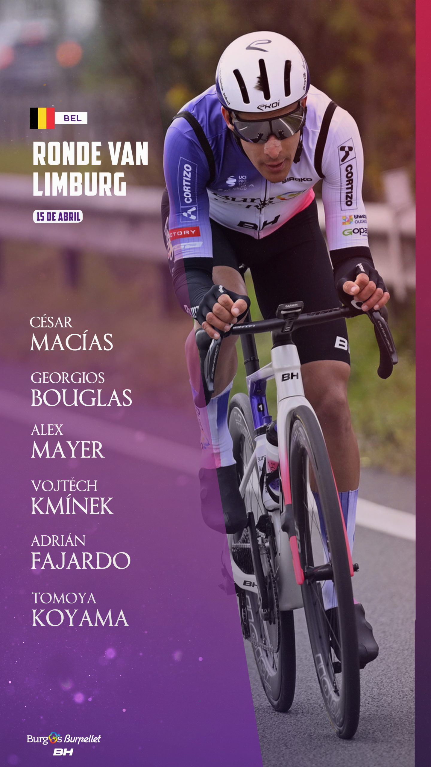 Últimas clásicas flamencas de primavera para el Burgos Burpellet BH